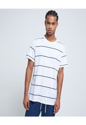 Camiseta Para Hombre Manga Corta Color Blanco Marca Ostu #60091199