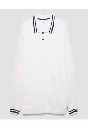 Buzo Para Hombre Cuello Tejido Color Blanco Marca Ostu #60060334