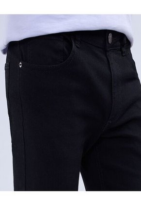 Jean Para Hombre Slim Color Negro Marca Ostu #60160309