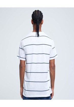 Camiseta Para Hombre Manga Corta Color Blanco Marca Ostu #60091199