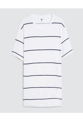 Camiseta Para Hombre Manga Corta Color Blanco Marca Ostu #60091199