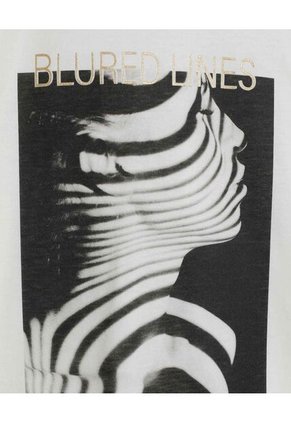 Camiseta Para Mujer Manga Corta Color Blanco Marca Ostu #40092045