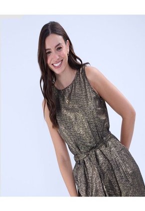 Enterizo Para Mujer Manga Sisa Color Negro Marca Ostu #40320118