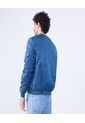 Chaqueta Para Hombre Bomber Color Azul  Marca Ostu #60080143 de Ostu