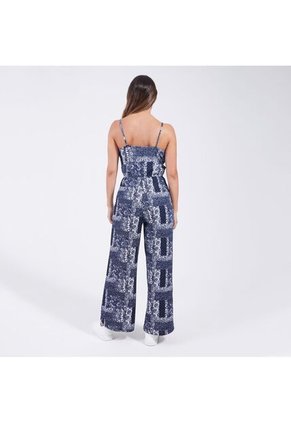 Enterizo Para Mujer Manga Sisa Color Azul  Marca Ostu #40320067