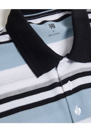 Polo Para Hombre Cuello Tejido Con Bolsillo Color Blanco Marca Ostu #60110636