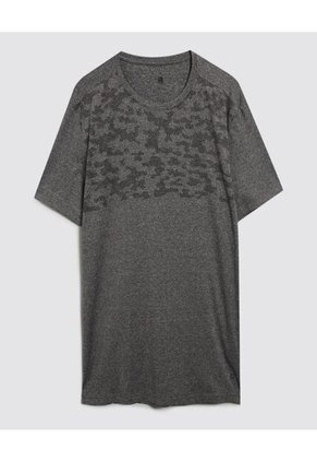 Camiseta Para Hombre Manga Corta Color Gris  Marca Ostu #60091368