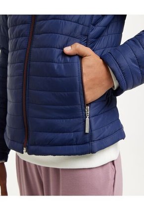 Chaqueta Para Mujer Acolchada Color Azul  Marca Ostu #40080136