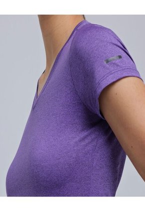 Camiseta Para Mujer Manga Corta Color Morado Marca Ostu #40092183