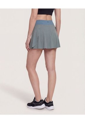 Falda  Para Mujer Corto Color Verde Marca Ostu #40140200