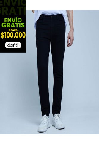 Jean Para Hombre Skinny Color Negro Marca Ostu #60160300 Ostu