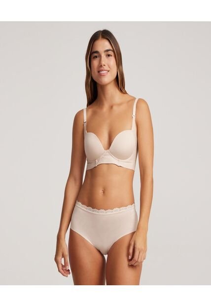 Brasier Para Mujer Copa Completa Color Rosado  Marca Ostu #40830009