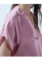 Blusa Para Mujer Manga Corta Color Rosado  Marca Ostu #40120944 de Ostu