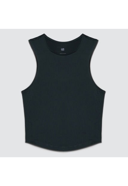 Crop Top Para Mujer Manga Sisa Color Verde  Marca Ostu #40091894