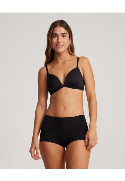 Brasier Para Mujer Copa Triangular Color Negro Marca Ostu #40830014