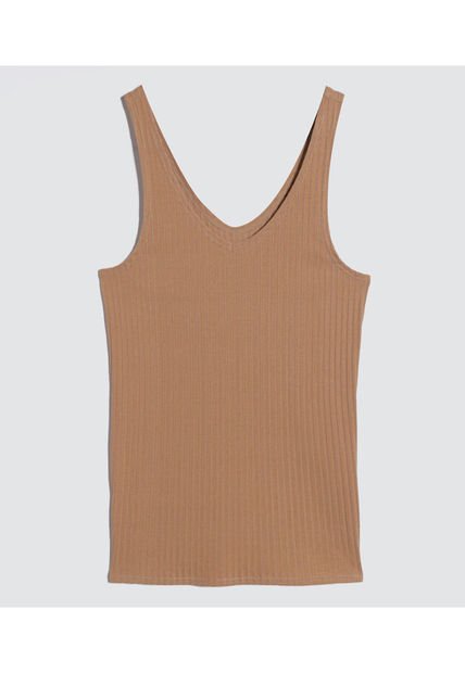 Camiseta Para Mujer Manga Sisa Color Beige Marca Ostu #40092234