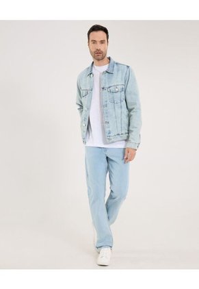 Jean Para Hombre Regular Color Azul  Marca Ostu #60160318