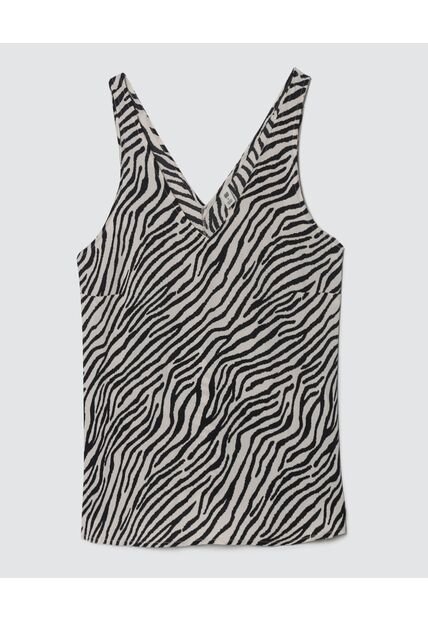 Blusa Para Mujer Manga Sisa Color Negro Marca Ostu #40120937