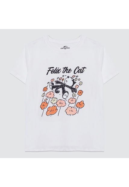 Camiseta Para Mujer Manga Corta Color Blanco Marca Ostu #40091772