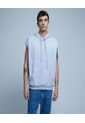 Buzo Para Hombre Hoodie Color Gris  Marca Ostu #60060405 de Ostu