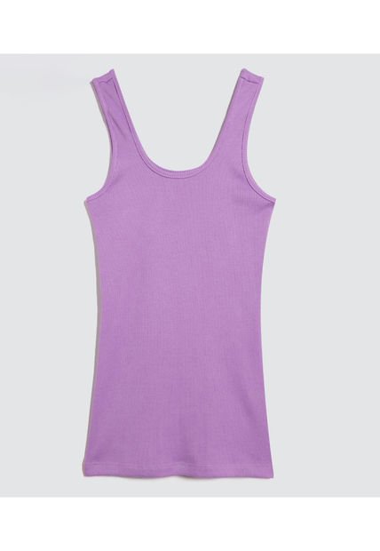 Camiseta Para Mujer Manga Sisa Color Purpura Marca Ostu #40092155