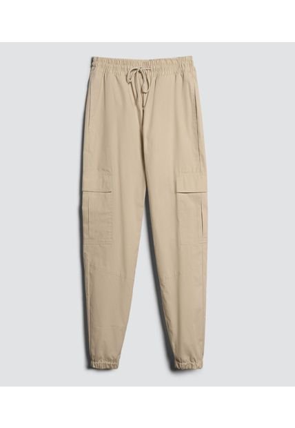 Pantalon Para Hombre Jogger Color Beige Marca Ostu #60070355