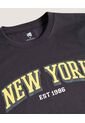 Camiseta Infantil Niño Manga Corta Cuello Redondo Color Negro Marca Ostu #80090257 de Ostu