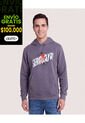 Buzo Hoodie Mickey  Para Hombre Gris Ostu de Ostu