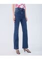 Jean Para Mujer Crop Flare Color Azul Medio Marca Ostu #40160465 de Ostu