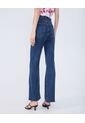 Jean Para Mujer Crop Flare Color Azul Medio Marca Ostu #40160465 de Ostu