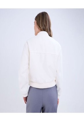 Chaqueta Para Mujer Bomber Color Beige Marca Ostu #40080221