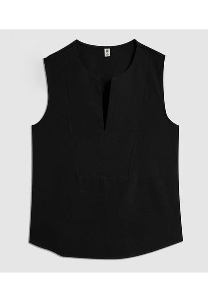 Blusa Para Mujer Manga Sisa Color Negro Marca Ostu #40121080