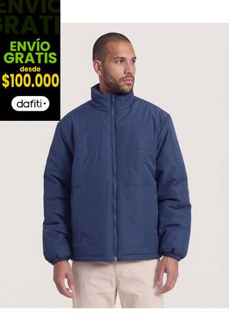 Chaqueta  Para Hombre Acolchada Color Azul Marca Ostu #60080185 Ostu