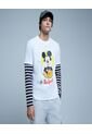 Camiseta Estampada Mickey Mouse  Para Hombre #60091163 Ostu de Ostu