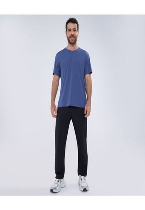 Camiseta Para Hombre Manga Corta Color Azul  Marca Ostu #60091288