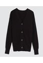Saco Para Mujer Cardigan Color Negro Marca Ostu #40330085 de Ostu