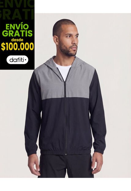 Chaqueta  Para Hombre Deportiva Color Negro Marca Ostu #60080180