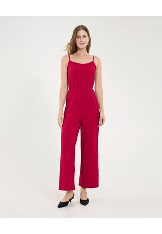 Enterizo Para Mujer Manga Sisa Color Rojo Marca Ostu #40320106 Ostu