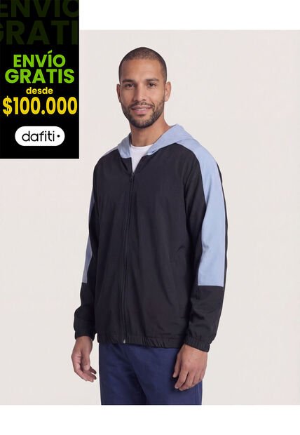 Chaqueta  Para Hombre Deportiva Color Negro Marca Ostu #60080175