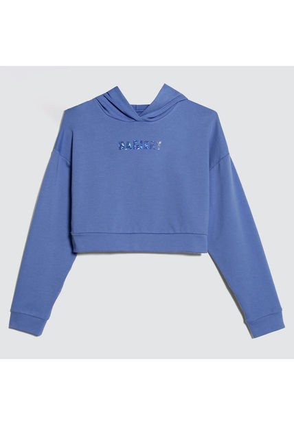 Buzo Para Mujer Hoodie Color Azul  Marca Ostu #40060325