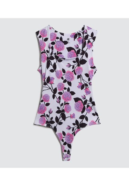 Body Para Mujer Manga Sisa Color Morado Marca Ostu #40200126