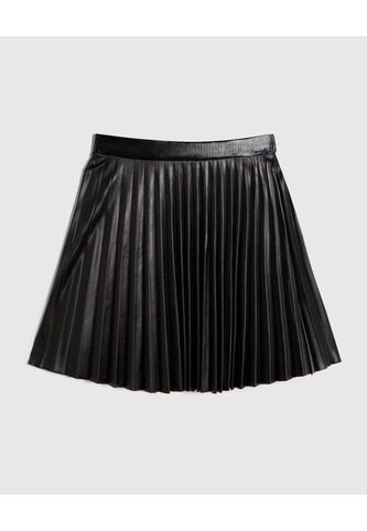 Falda Para Niña Corto Color Negro Marca Ostu #90140022 Ostu