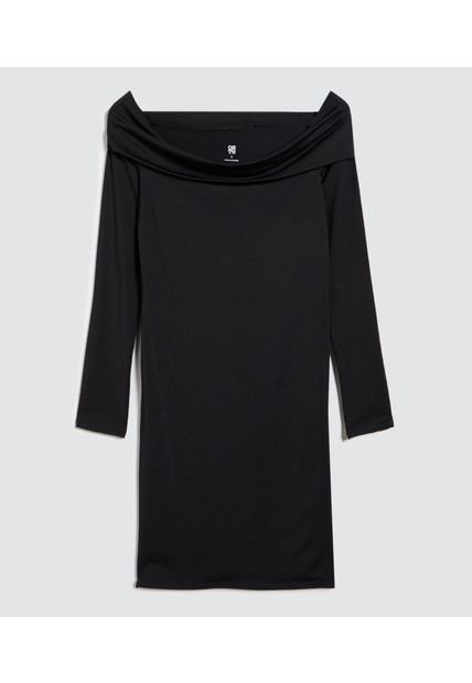 Vestido Para Mujer Manga Larga Color Negro Marca Ostu #40170274