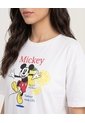 Camiseta Mickey Citrus  Para Mujer Crema Ostu de Ostu