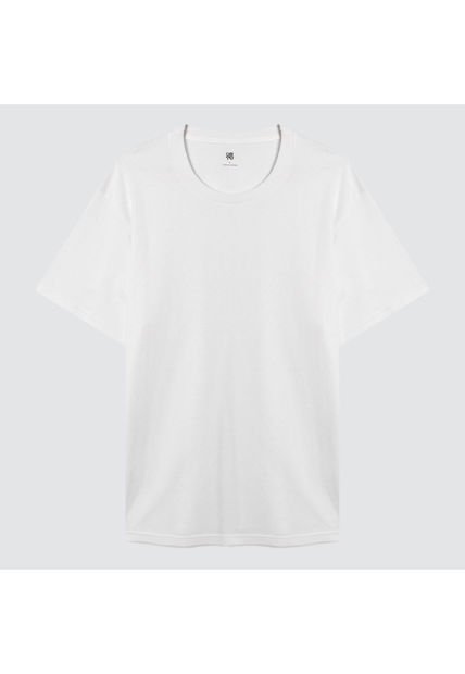 Camiseta Para Hombre Manga Corta Color Blanco Marca Ostu #60091191