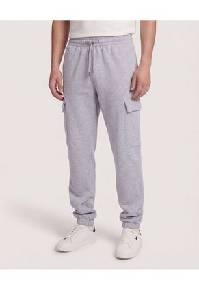 Pantalón  Para Hombre Jogger Color Gris Marca Ostu #60070482