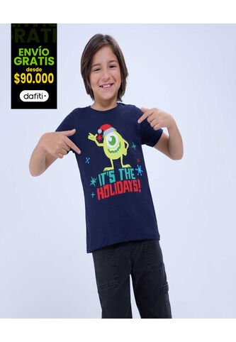 Camiseta Monster Inc Para Niño  De Infantil Niño #80090240 Ostu