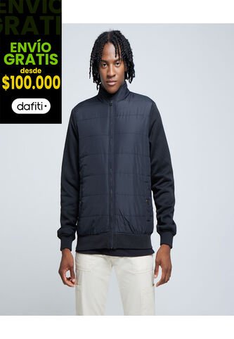 Chaqueta Para Hombre  Color Negro Marca Ostu #60080127 Ostu