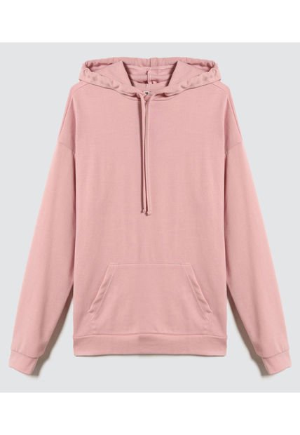 Buzo Para Mujer Hoodie Color Rosado  Marca Ostu #40060374