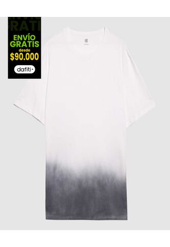 Camiseta Para Hombre Manga Corta Color Gris  Marca Ostu #60091250 Ostu